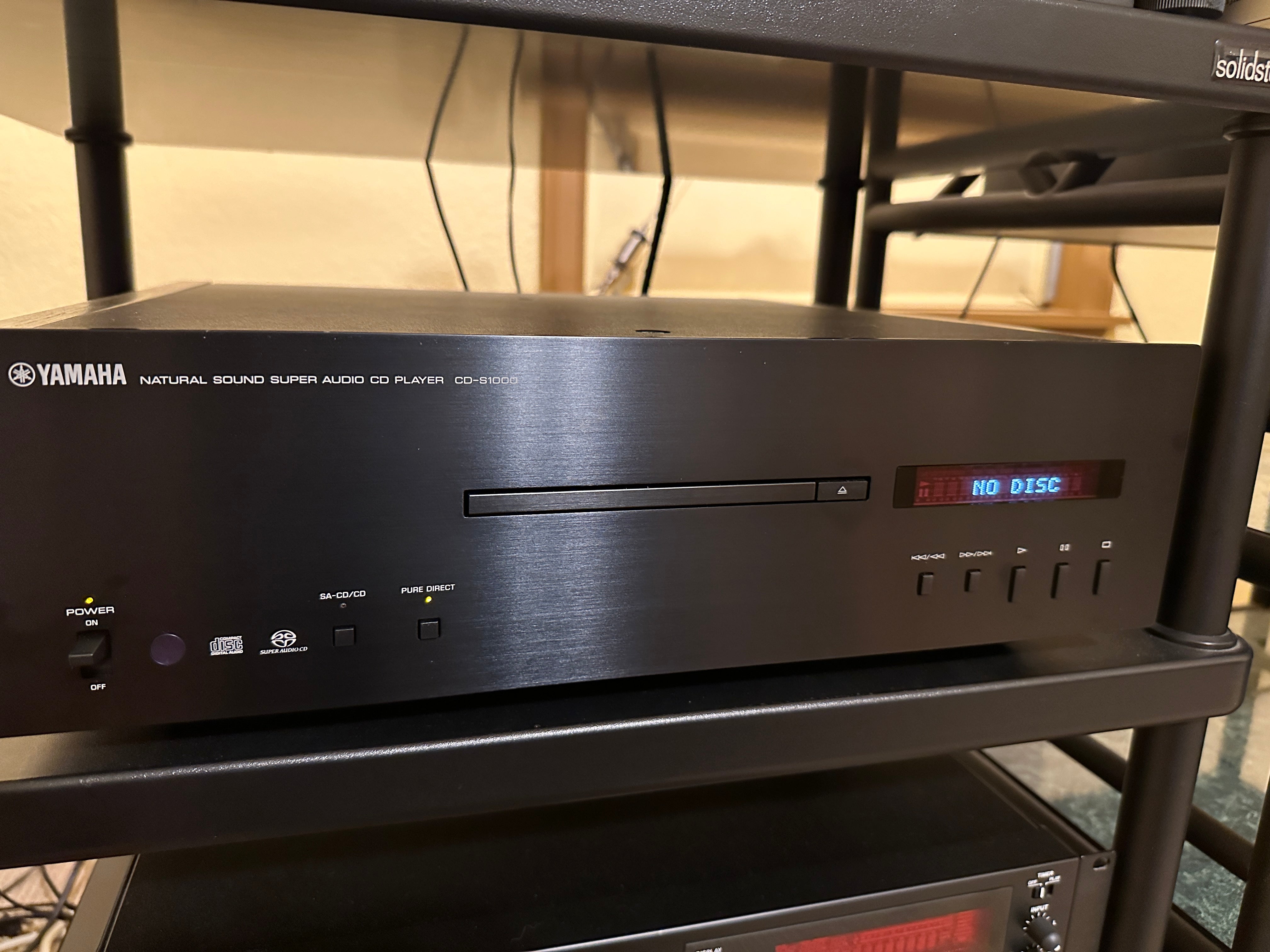 Yamaha CD-S1000 SACD player