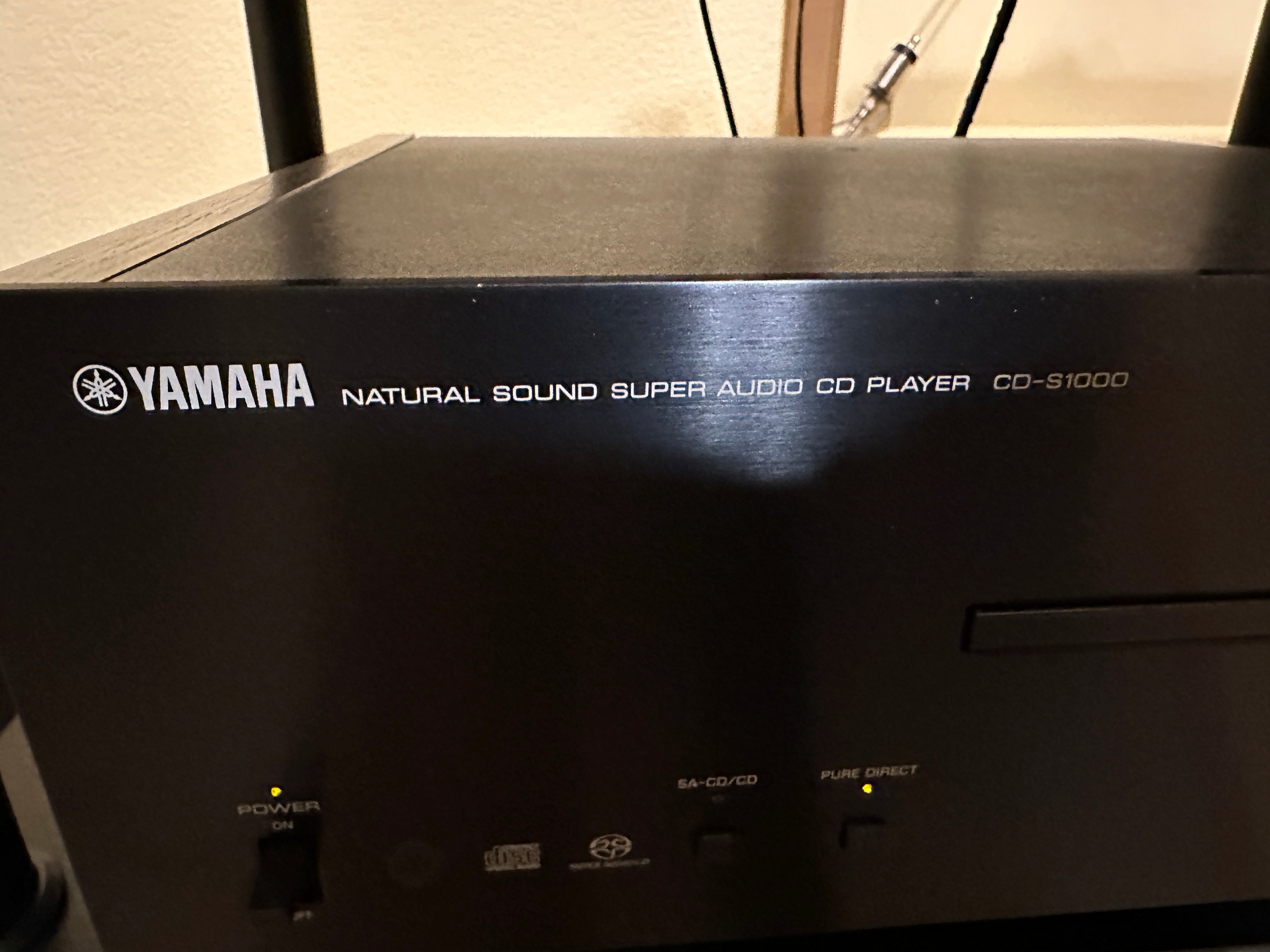 Yamaha CD-S1000 SACD player