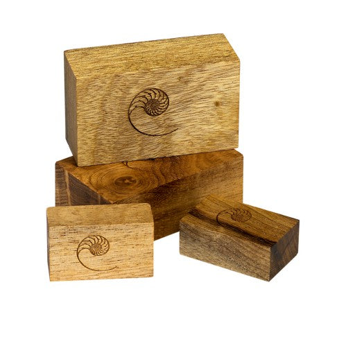 Myrtle Wood Blocks - Double Notch (6 pack)